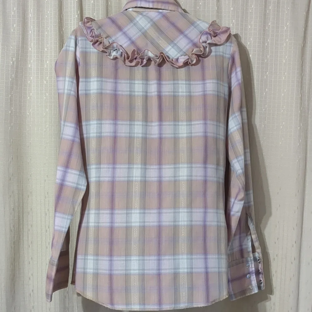 Vintage Women's Wrangler Shirt size 36 Medium - Picture 3 of 11